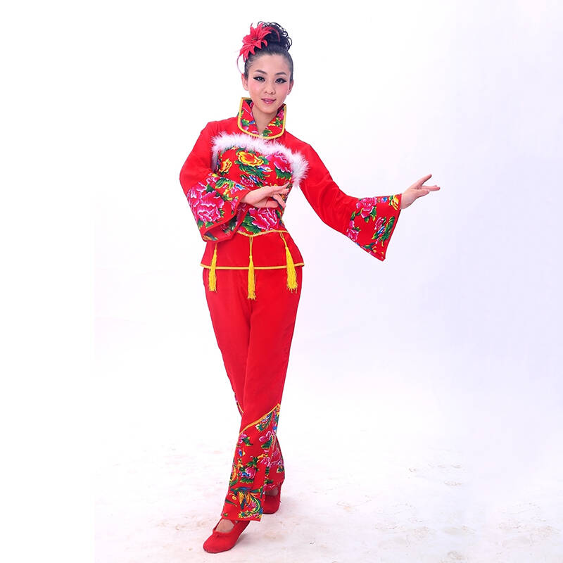 秧歌服裝最新款2015，時(shí)尚與傳統(tǒng)的完美融合風(fēng)采