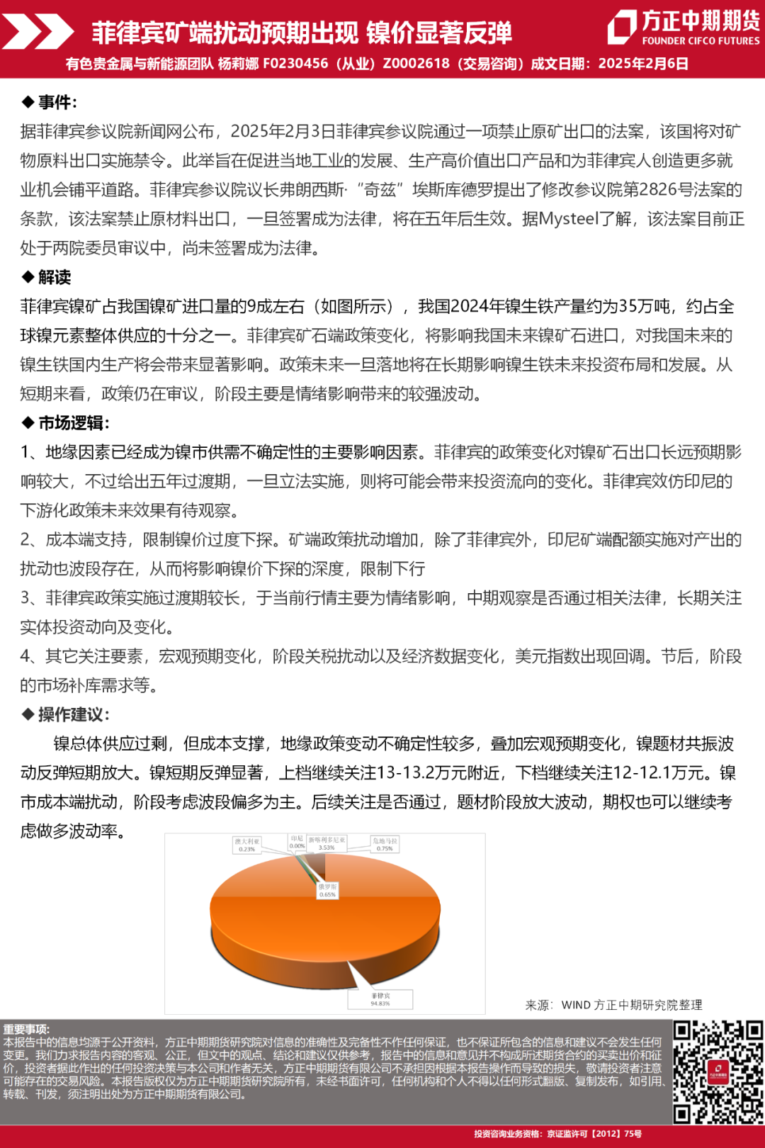 菲律賓鎳礦最新動態(tài)，科技革新引領(lǐng)鎳的力量重塑未來生活