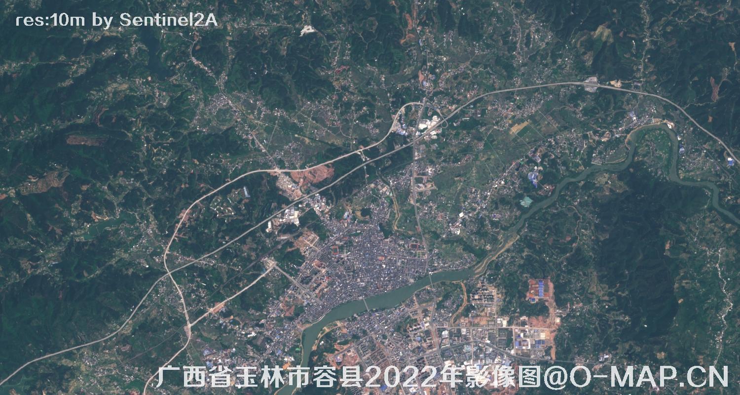 容縣最新航拍全景，一覽無余的美麗風(fēng)光??